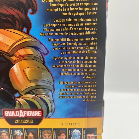 Marvel Legends Cyclops X-Men Age of Apocalypse 6" Action Figure Colossus BAF New - Picture 4 of 10